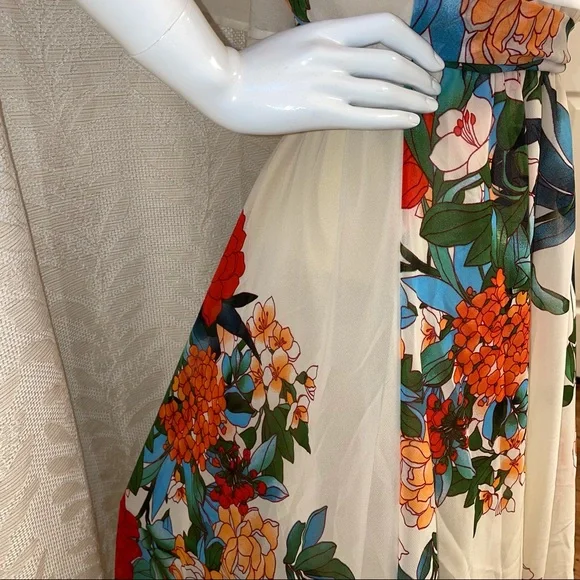 Une Ame Dress Floral Pattern Long - Picture 11 of 14